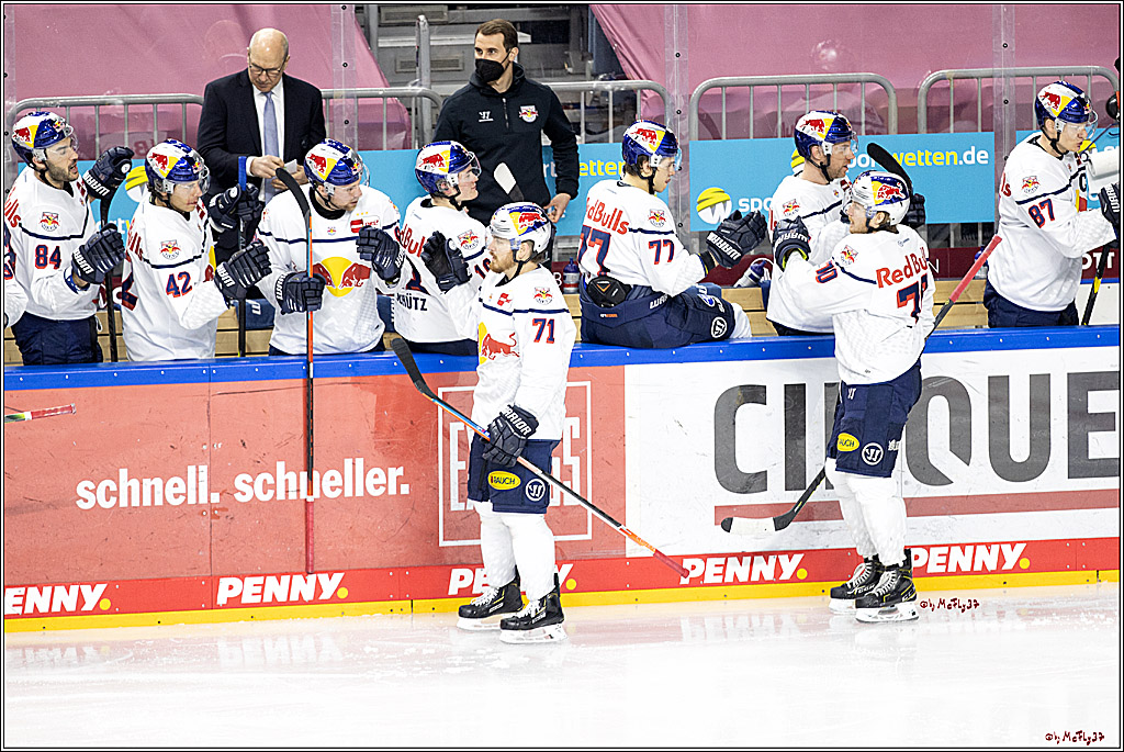 PENNY DEL;  Koelner Haie - EHC Red Bull Muenchen; Koeln, 31.03.2021